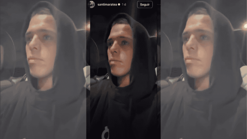 El influencer subió un video a sus redes y desató la polémica.