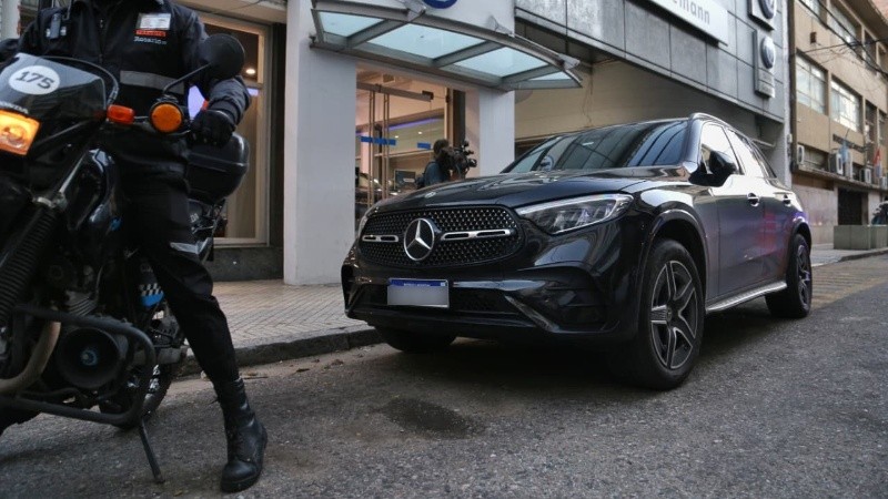 La camioneta dde Kudelka.