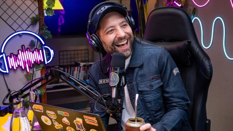 El actor y humorista rosarino Andrés 