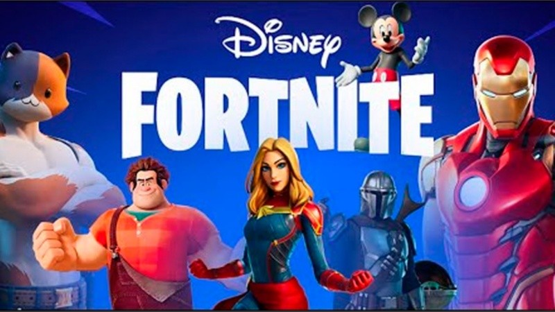 Varios de los personajes de Disney se pueden utilizar en Fortnite.