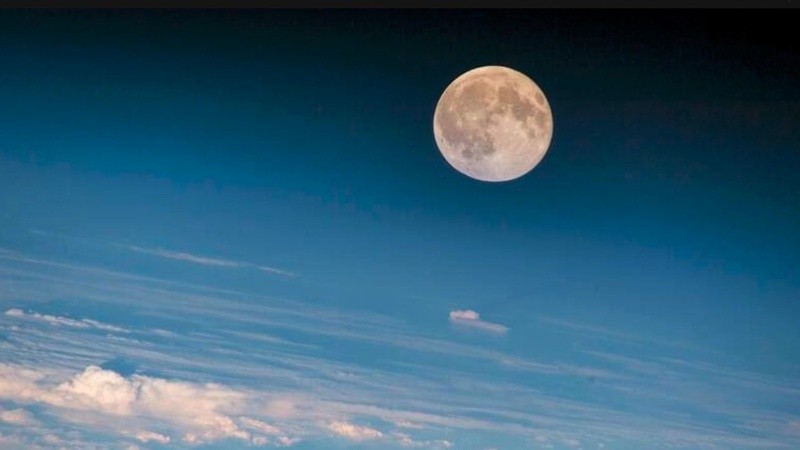 La Luna se encontrará en su apogeo, el punto más alejado de su órbita. (archivo Nasa)