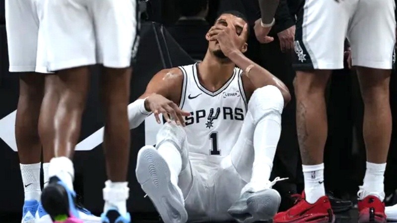 Wembanyama venía de una actuación histórica en el inicio de la serie (NBA).