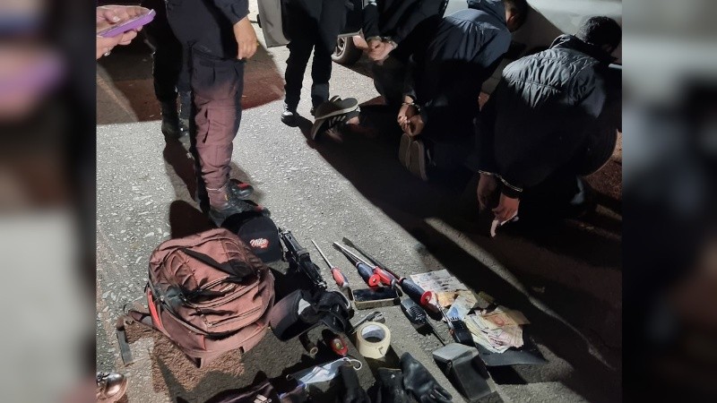 Los sospechosos fueron llevados a la comisaría 2ª.