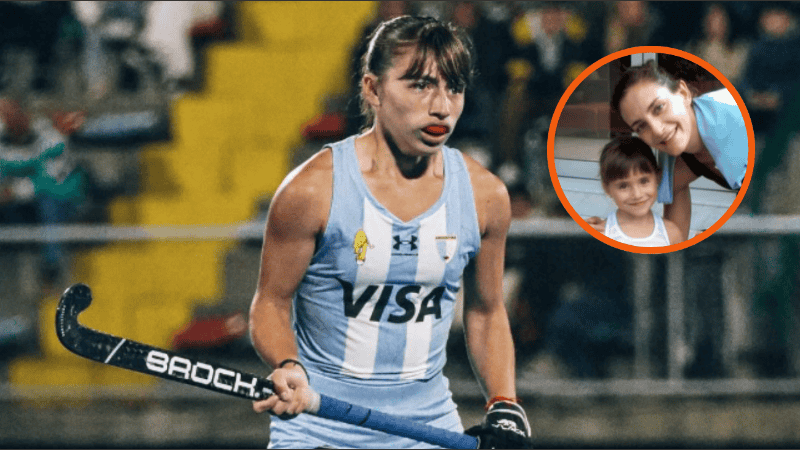 La rosarina Rocío Bianchi, la figura clave en el título de la Selección Argentina de hockey.