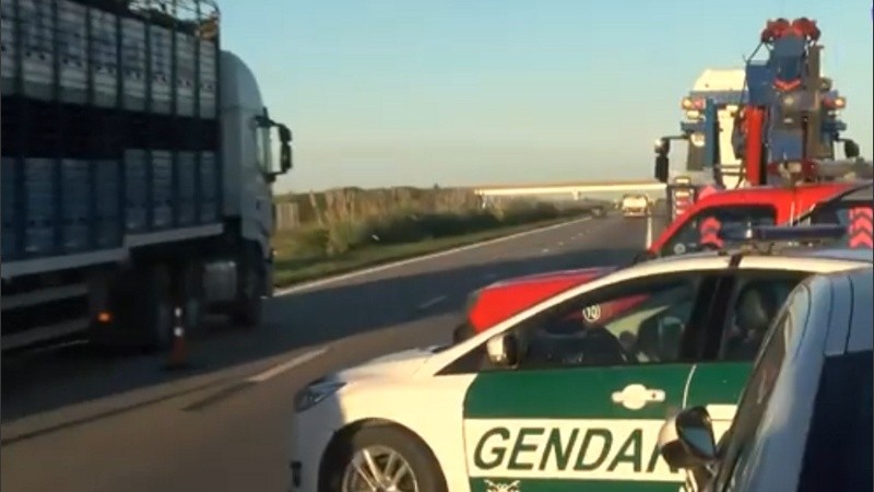 El siniestro vial se produjo en la autopista Rosario-Córdoba, mano a Rosario, a la altura de Carcarañá.