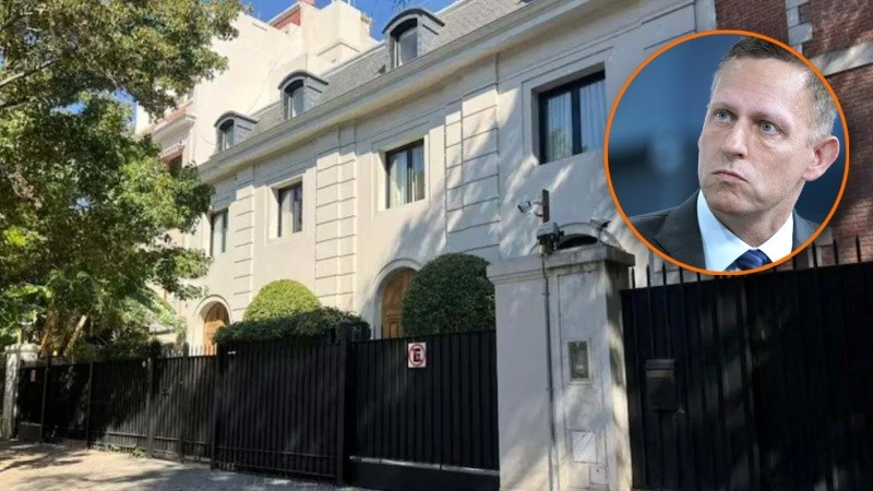 La compra de una de las residencias más exclusivas de la Ciudad de Buenos Aires por parte del mega empresario Peter Thiel.