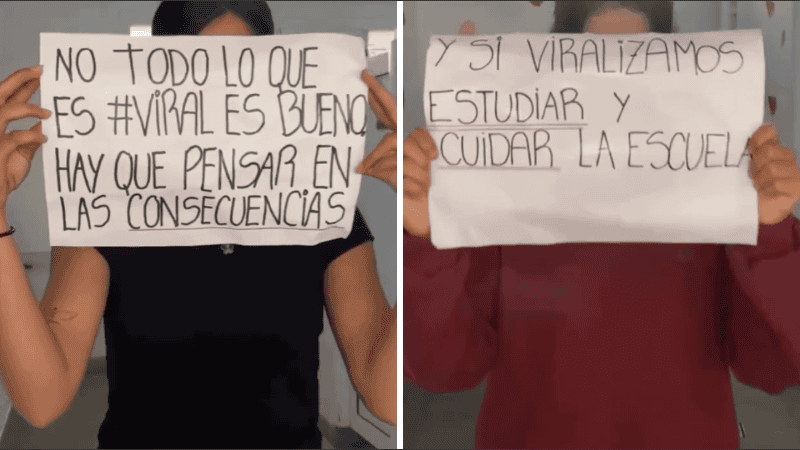 “La escuela tiene que ser un lugar seguro, no un campo de batalla”.