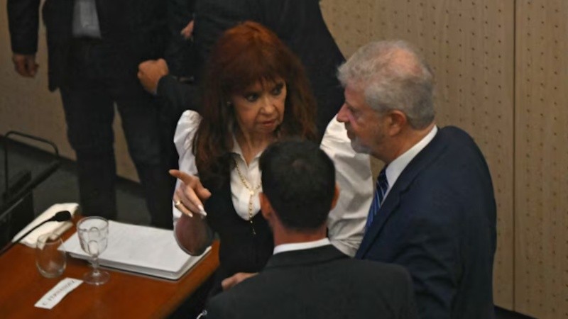 La expresidenta Cristina Kirchner.