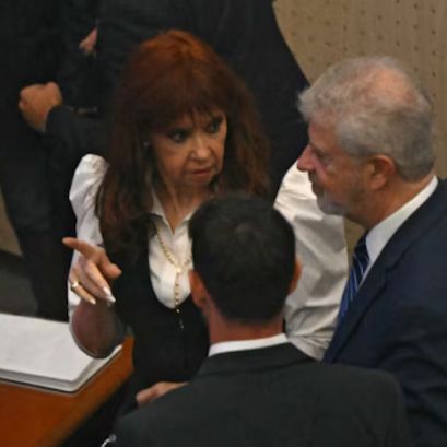 La expresidenta Cristina Kirchner.