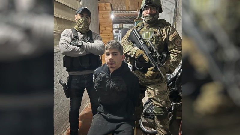 El sicario Sebastián Coronel, preso desde julio de 2022, ahora condenado a perpetua.