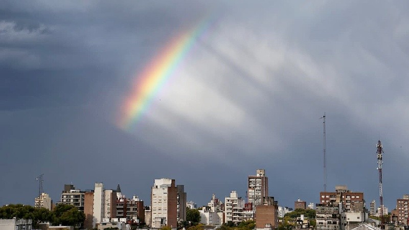 La belleza de la tarde, tras la lluvia (Alan Monzón/Rosario3).
