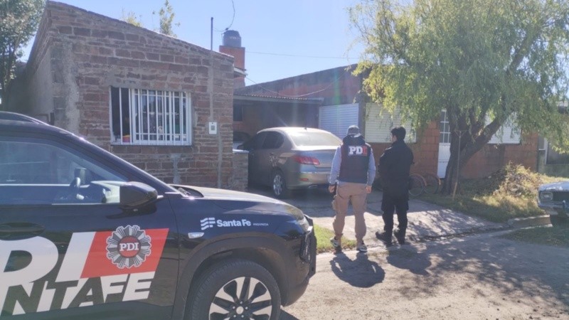 Los allanamientos se realizaron este lunes entre Rosario y Villa Gobernador Gálvez.