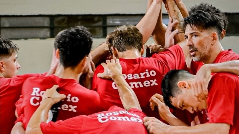 El Rojo del Parque devolvió la fe en el básquet rosarino. (Provincial)