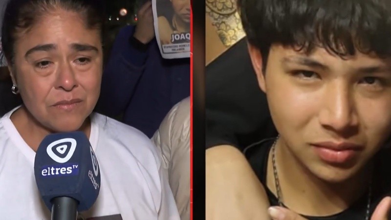 La familia del joven de 19 años se manifestó para visibilizar la situación.