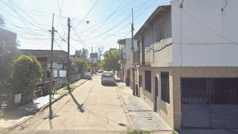 La zona donde se produjo la entradera.