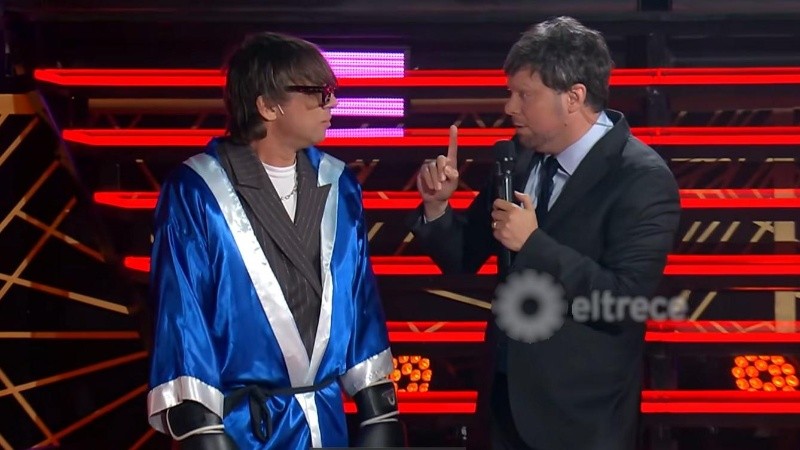 Joaquín Levinton en su traje de 