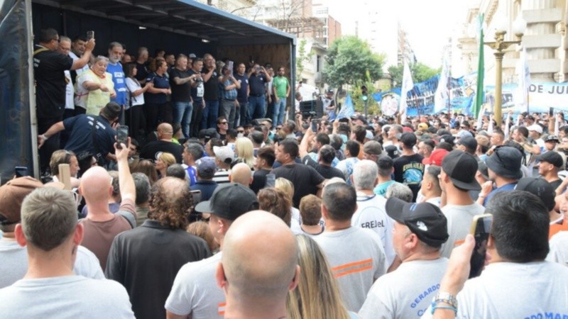 La CGT Rosario también marchará este jueves.