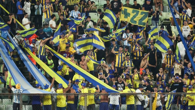 El púbico canalla dijo presente en Caracas (EFE).