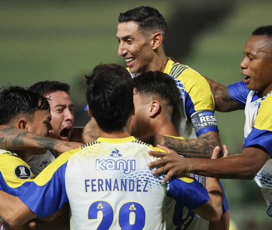 Central y Di María quieren dar otro paso en la Libertadores. EFE/ Miguel Gutierrez