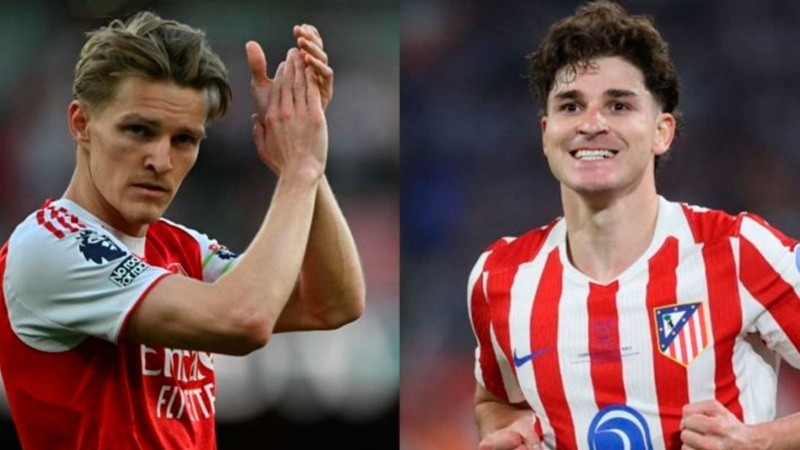 Se juega el primer partido de las semifinales entre Arsenal y Atlético Madrid.