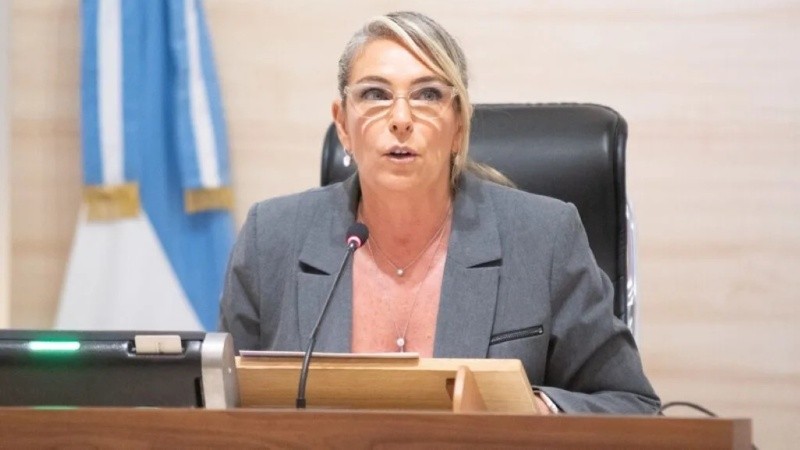 La presidenta del Concejo de Rosario, María Eugenia Schmuck
