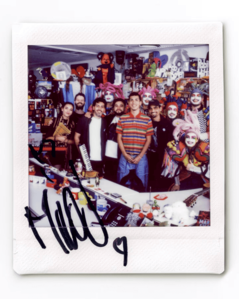 Se convertirá en el argentino más joven en tener su propio Tiny Desk Concert.