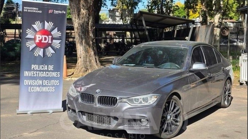 El vehículo que fue vendido en el marco de una estafa.