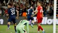 PSG y Bayer Munich se mataron a goles en una de las semifinales de la Champions (EFE)