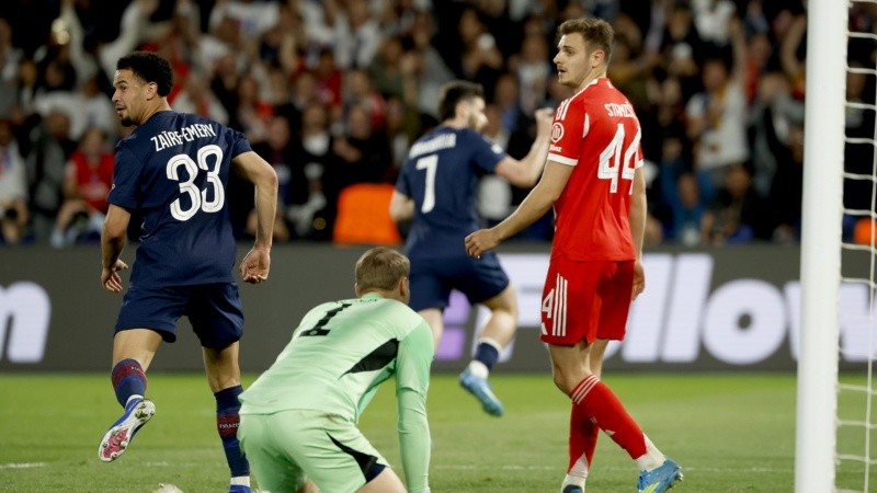 PSG y Bayer Munich se mataron a goles en una de las semifinales de la Champions (EFE)