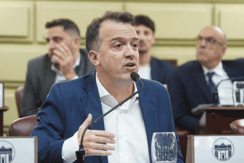 &nbsp;El diputado Joaquín Blanco. 