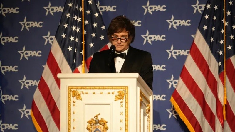 Javier Milei regresa a Estados Unidos en otro evento empresario.