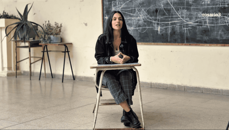 Julieta contó su historia en Rosario3