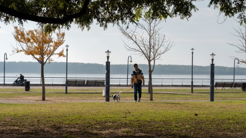 La jornada está para paseos en el parque.