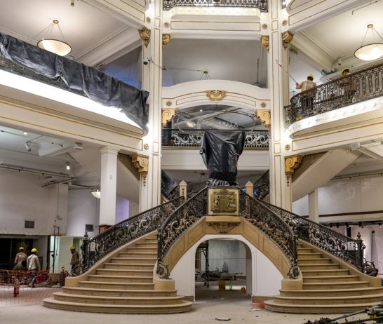 El histórico edificio de La Favorita
