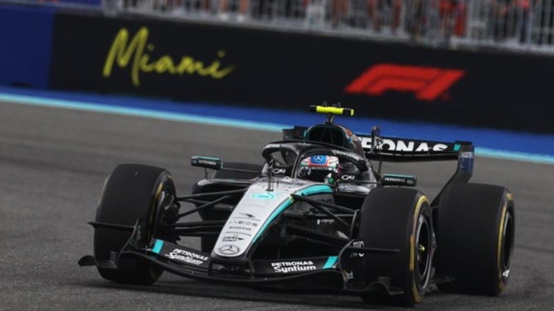 Andrea Kimi Antonelli se quedó con el Gran Premio de Miami.