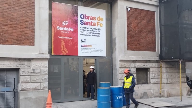 Corte en calle Buenos Aires al 1100 por una obra de gran magnitud de la EPE.&nbsp;