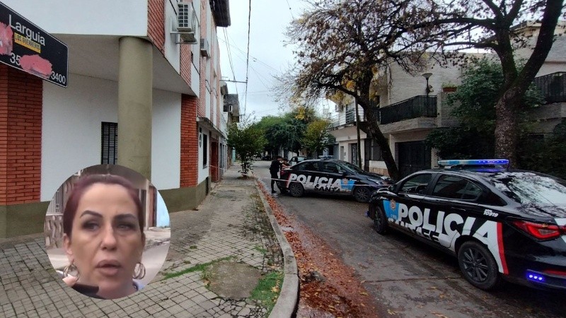 Larguía al 3400, donde tuvo lugar el autoatentado en mayo del año pasado.