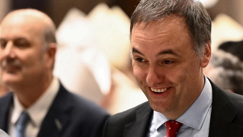 El jefe de Gabinete Manuel Adorni.