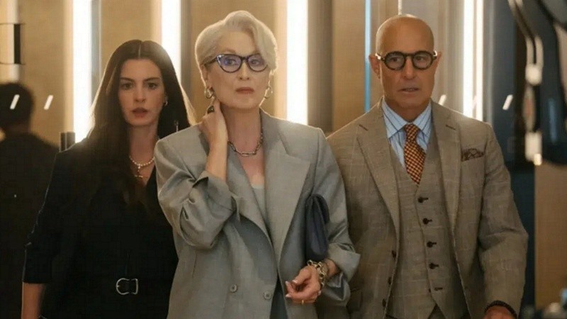 Anne Hathaway, Meryl Streep y Stanely Tucci protagonizan 