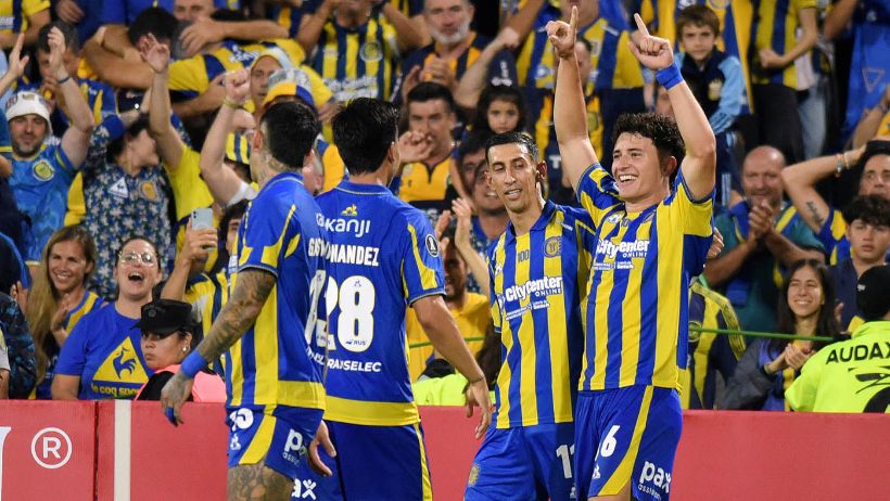 Ovando gritó en el Gigante su segundo gol en la Libetadores (Fotobaires)