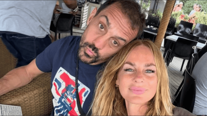 “Te amo Chatruc. Empezar mis 46 con vos es un hermoso regalo”, le dijo ella.