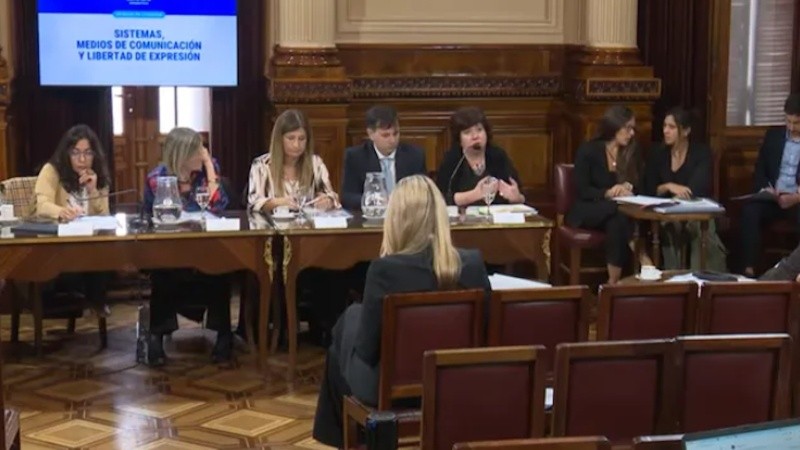 Periodistas expusieron en el Senado.