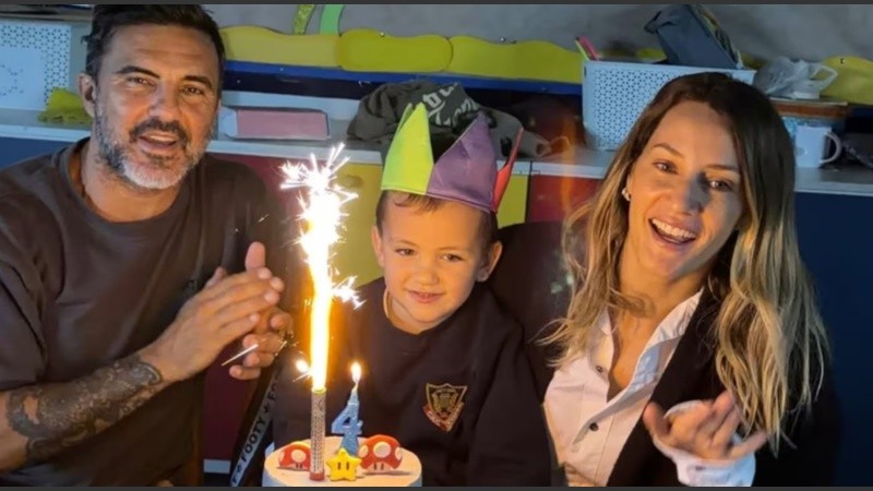 La influencer se emocionó con el cumpleaños de su hijo