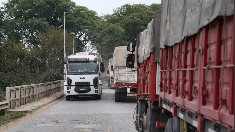 El estado deplorable de las rutas de la región.