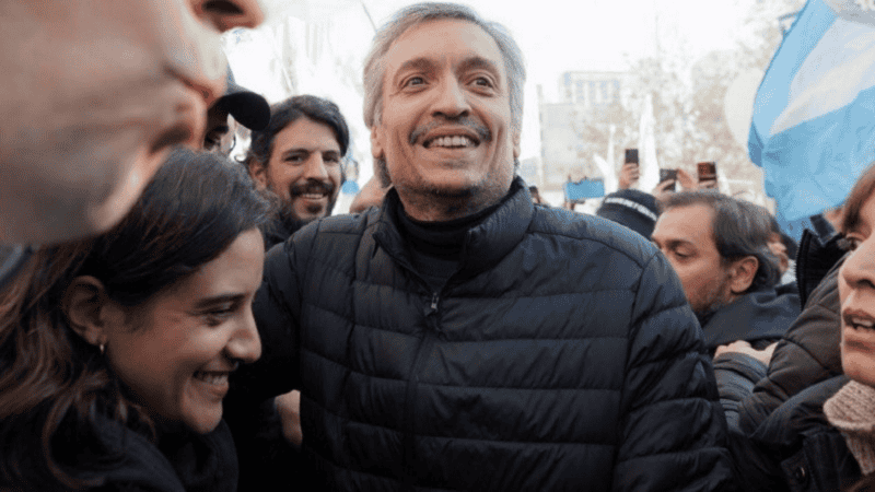 Máximo Kirchner se somterá a una intervención quirúrgica y en la previa le envió un mensaje a Cristina