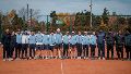 Los seleccionados argentinos de tenis completaron este viernes una nueva jornada de entrenamiento.
