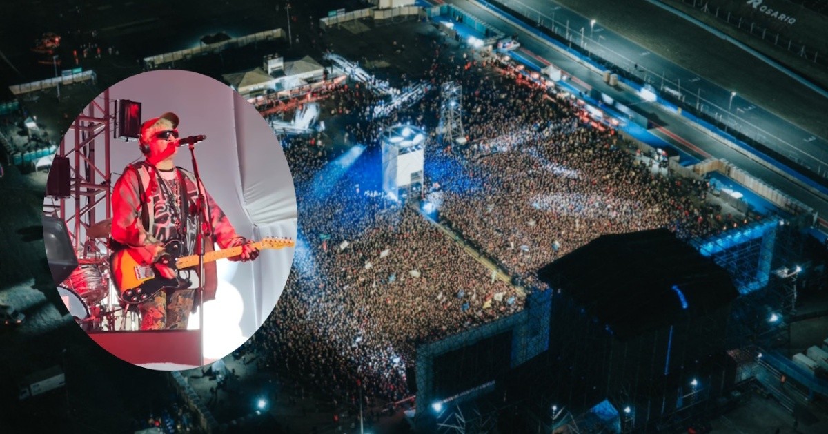Multitudinario recital de Pity Álvarez en Rosario: 25 mil personas y ...