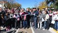 El gobernador Maximiliano Pullaro y el intendente Pablo Javkin encabezaron la inauguración de la transformación integral de avenida Rouillón (Gobierno de Santa Fe)