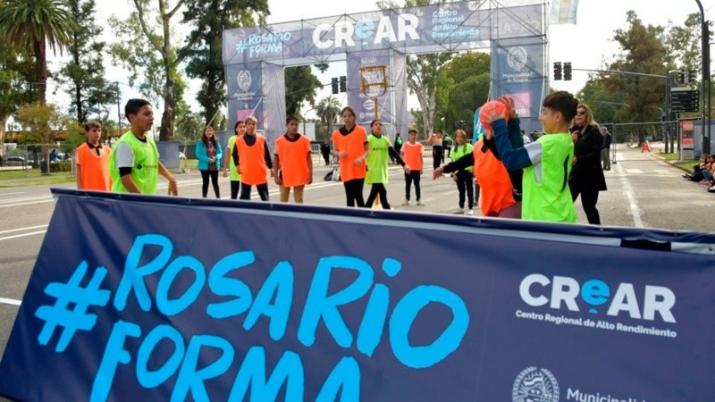 Juegos CReAR en Rosario.
