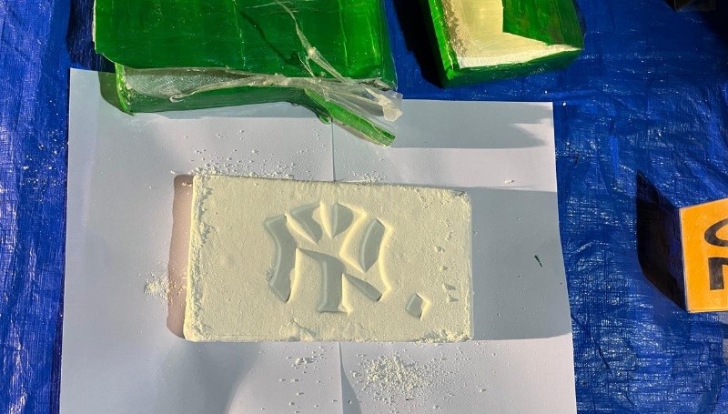 &nbsp;La cocaína encontrada en el Cessna 210.